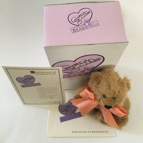 Annette Funicello Collectible Bear Clementine Limited Edition Authenticity Cert - Picture 6 of 8